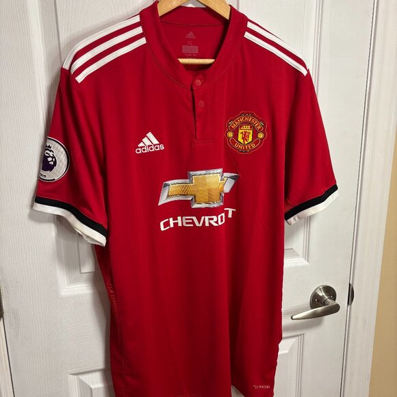 adidas 2017/2018 Manchester United Home Soccer jersey XL RASHFORD #19 - Picture 1 of 2